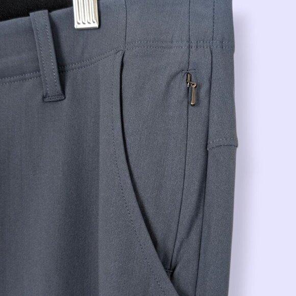 Cloudveil Dark Blue Flat Front Pants - Picture 4 of 10